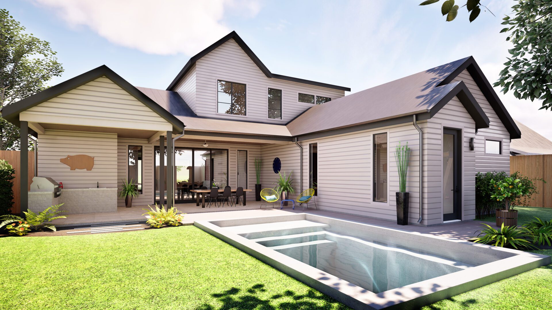 Susie Court custom home